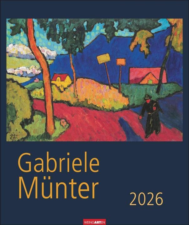 Produktbild Gabriele Münter Kalender 2026 (46 x 55 cm, Deutsch, Englisch)