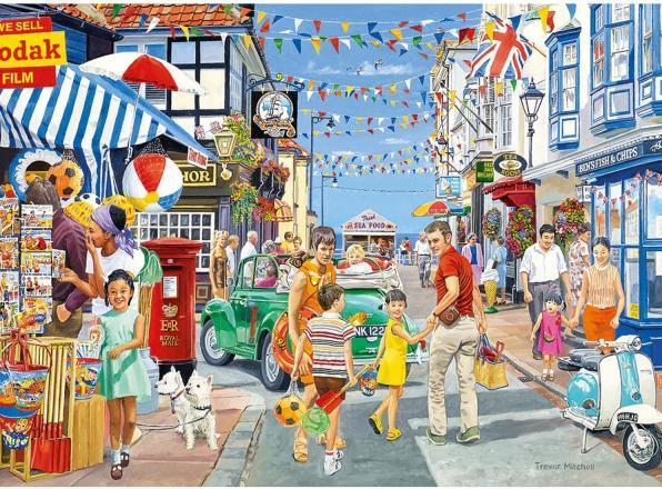 Image du produit Gibsons Puzzle 1000 pièces Heading for the Beach (en anglais) (1000 pièces)