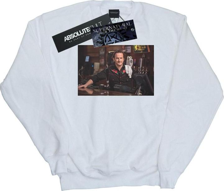 Actual product image Supernatural Womens/Ladies Gabriel's Bar Sweatshirt (M)