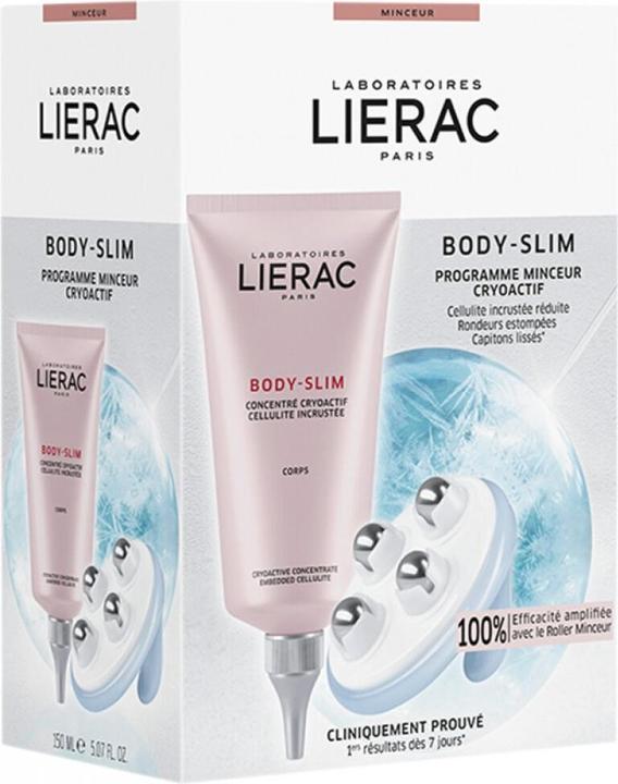Actual product image Lierac Cryoactive concentrate set with slimming roller (Body milk, 150 ml)