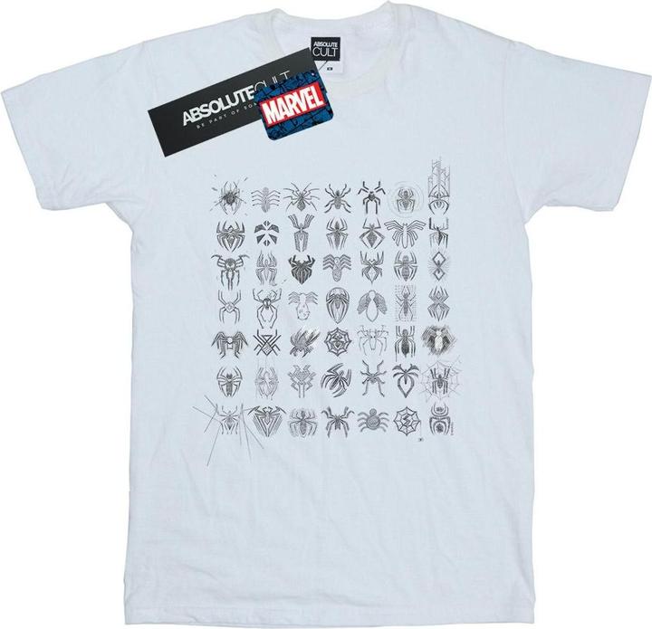 Produktbild SpiderMan Spidey Symbols Sketched TShirt (L)