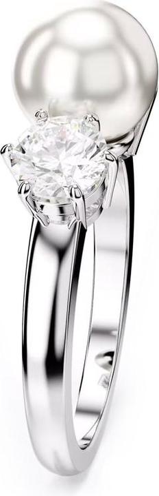 Actual product image Swarovski Matrix Ring Crystal Bead Round Cut White (55)