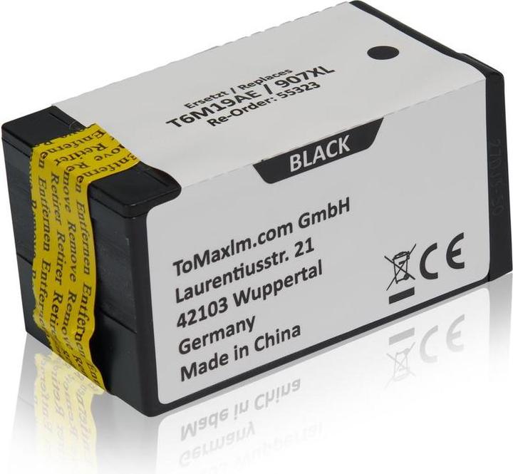 Immagine prodotto Inkadoo Cartucce d'inchiostro compatibili con HP T6M19AE / 907XL Cartuccia d'inchiostro, nero nero (FC)
