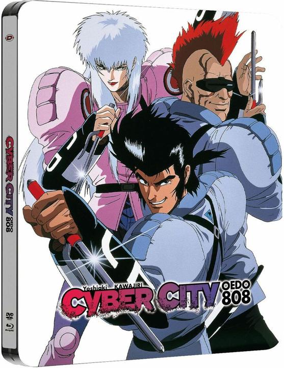Image du produit Cyber City Oedo 808 - 3 OVAs - Steelbook - A4 Collector's Edition (DVD+Blu-ray) (Blu-ray)