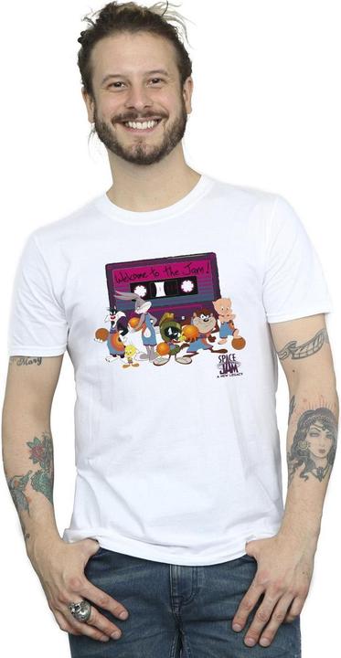 Immagine prodotto Space Jam Team Cassette Maglietta Uomo (XXL)