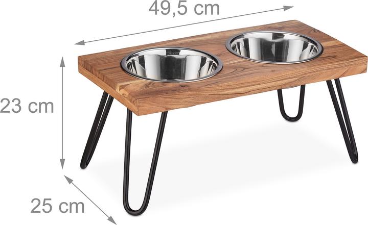 Actual product image Relaxdays Pet bowls