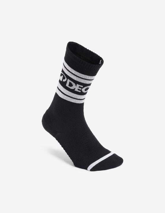 Image du produit Decathlon Chaussettes mid calf, noir et blanc, lot de 2 (39, 42)