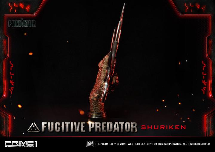 Produktbild Prime 1 Studio Predator 2018 buste 1/1 Fugitive Predator Shuriken 65 cm