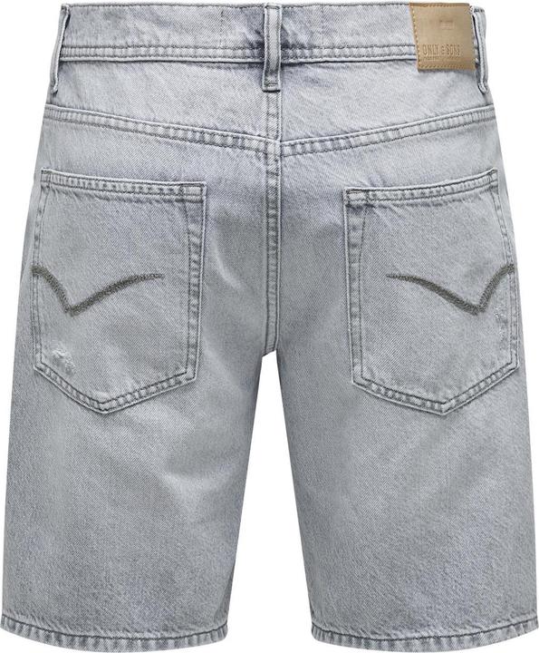 Image du produit Only & Sons Onsedge RAM Lgd Dest 9639 Azg Dnm Shorts (L)