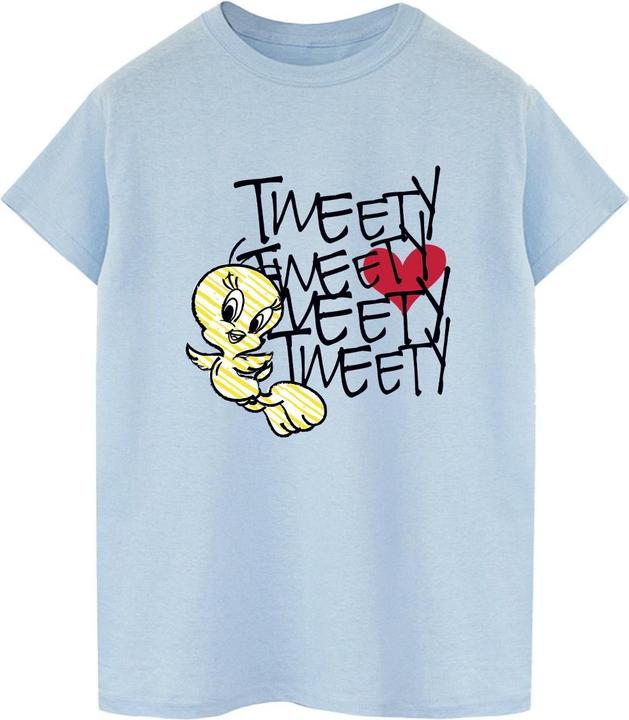 Produktbild Looney Tunes Tweety Love Heart TShirt (XXL)