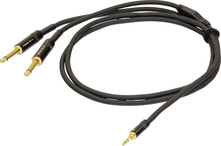 Immagine prodotto Proel Y-Mono (1.50 m, Connettore da 3,5 mm (AUX), Jack 6,3 mm)