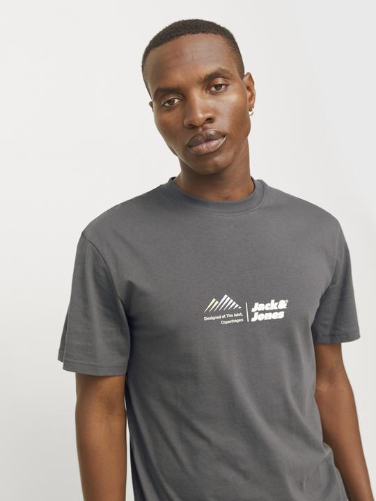 Actual product image Jack & Jones Jcolima Logo Tee Ss Crew Neck Bf Ln (L)