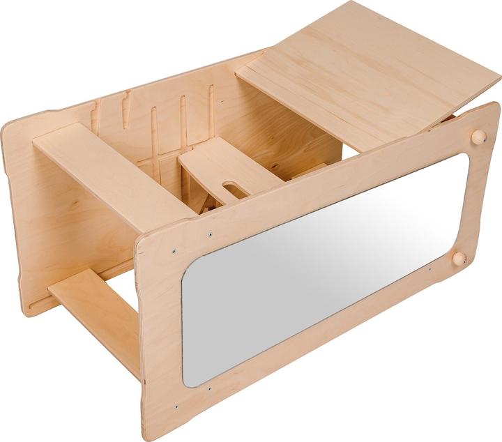 Produktbild Montessori Lernturm XXL + Brett/Rutsche