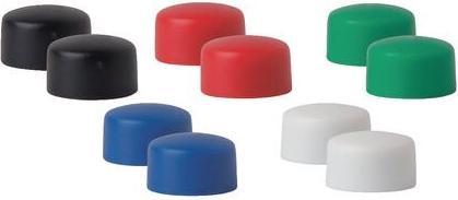 Produktbild Niceday Magnete Farbig assortiert 1 cm 10 Stück (10 x)