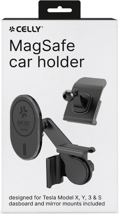 Actual product image Celly Smartphone holder Ghost Magsafe Tesla