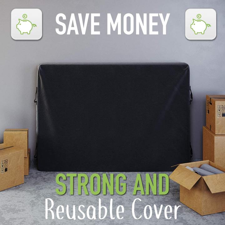 Image du produit Dreamzie Housse de matelas pour le stockage et les déménagements (140 x 200 cm)