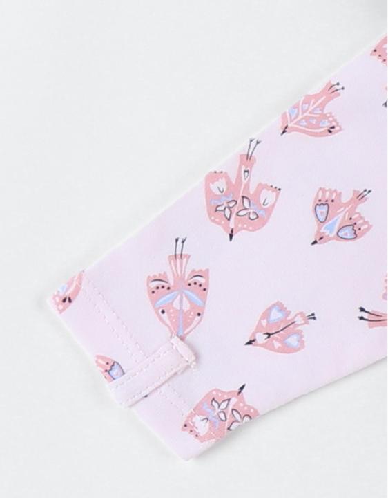 Actual product image Noukies Romper suit jersey with birds pink size 80 (80)