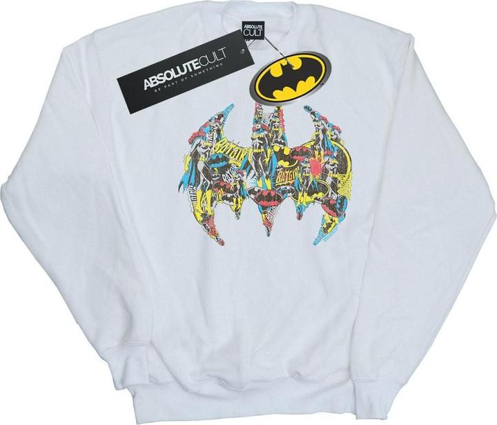 Produktbild Batman Batgirl Logo Collage Sweatshirt Mädchen (140, 146)