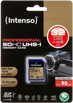 Image du produit Intenso Carte SDHC (32 Go, SDHC, U1, UHS-I)