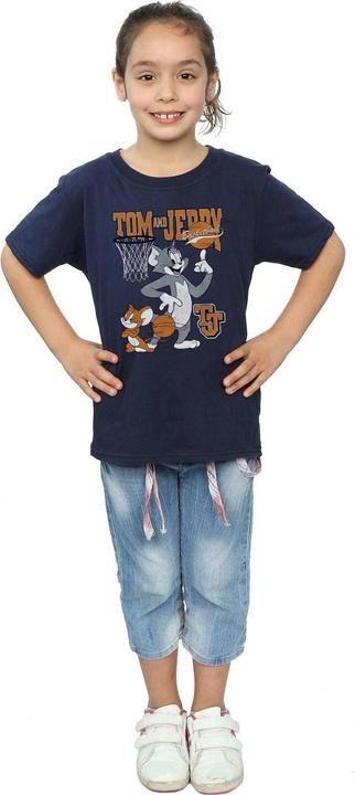 Produktbild Tom & Jerry Spinning Basketball TShirt Mädchen (152, 158)