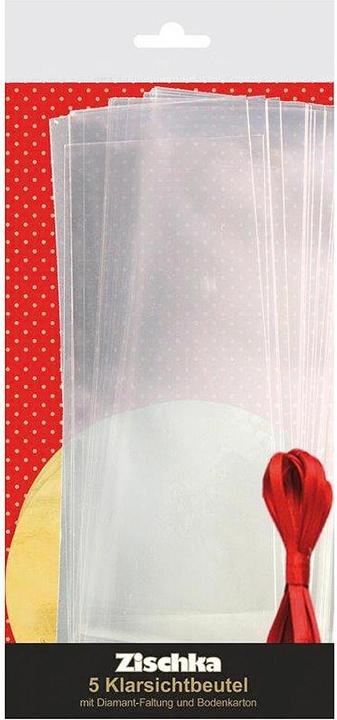Actual product image Braun + Company Diamon transparent bag with bottom box (5 x)