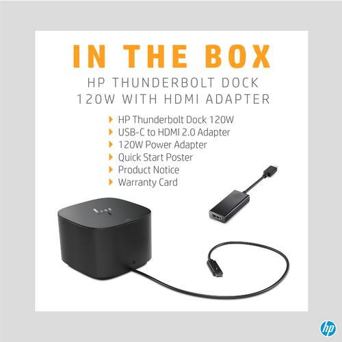 Actual product image HP 6HP48AA#ABB (Thunderbolt, 1 ports)