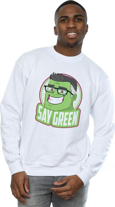 Immagine prodotto Avengers Endgame Hulk Say Green Felpa Uomo (XXL)