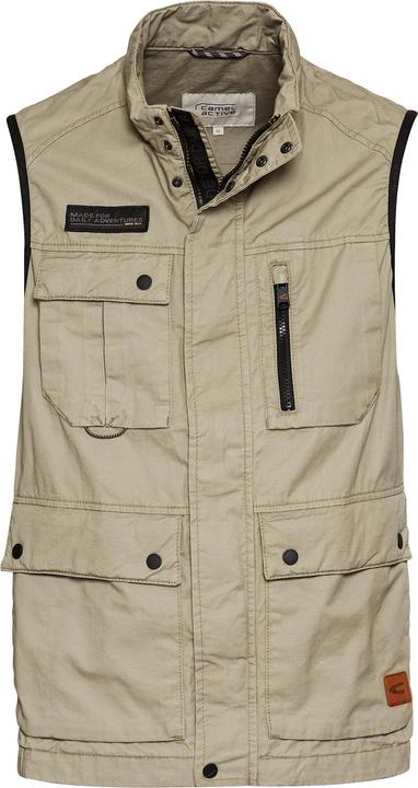 Camel Active Outdoor-Weste mit Stehkragen