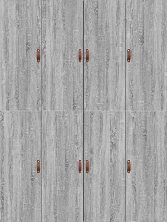 Actual product image VidaXL Storage bed grey Sonoma 140x200 cm (140 x 200)