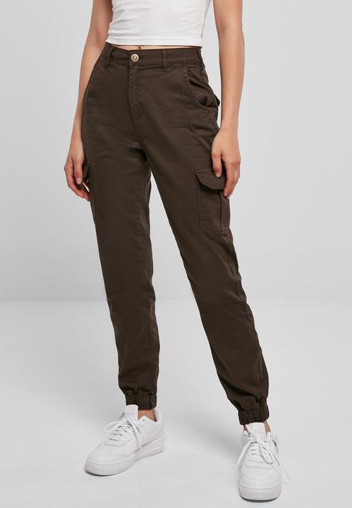 Actual product image Urban Classics Ladies High Waist Cargo Pants - 5712 (32)
