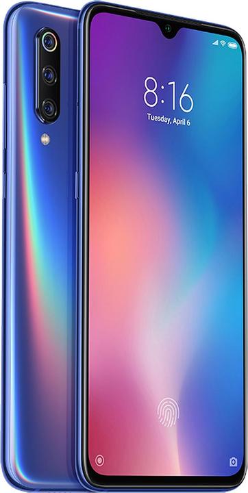 Xiaomi Mi 9 (64 GB, Ocean Blue, 6.39", Dual SIM, 48 Mpx, 4G)