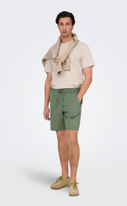 Produktbild Only & Sons Onslinus 0007 Cot Lin Shorts Noos (M)
