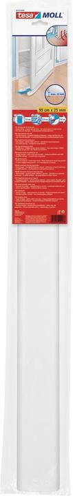 Actual product image tesa tesamoll door bottom double seal, door seal for smooth floors