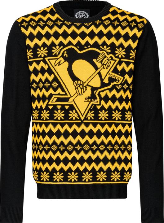 Image du produit Foco NFL Winter Ugly Sweater Knit Pullover Pittsburgh Penguins (S)