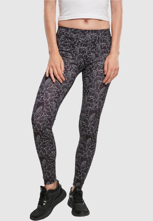 Actual product image Urban Classics Ladies AOP Leggings (4XL)