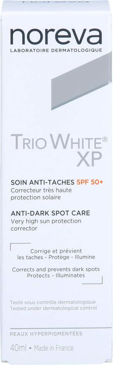 Image du produit Noreva TRIO WHITE XP 50+ (Crème solaire, SPF 50, 40 ml, 64 g)