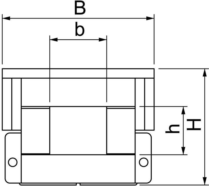 Produktbild OBO Bettermann OBO BSKH 090506 Brandschutzkanal I90/E30 abgehÃ¤ngt, 4-seitig grau (100 cm)