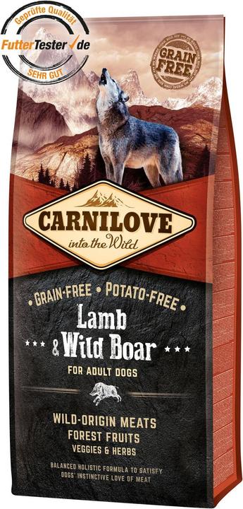 Produktbild Carnilove Lamm Wildschwein (Adult, 1 Stk., 12000 g)