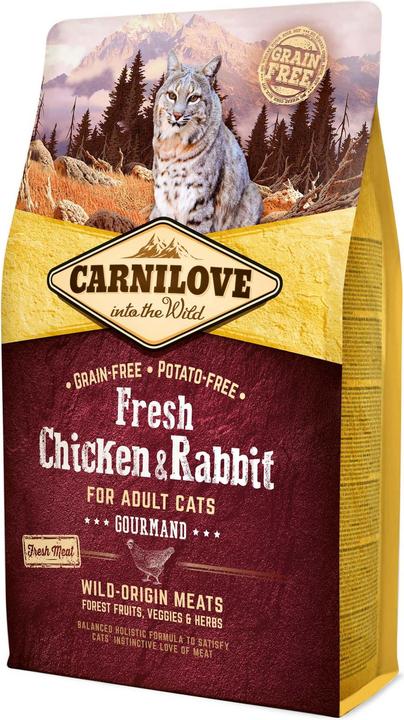 Produktbild Carnilove Fresh, Gourmand (Adult, 1 Stk., 2000 g)