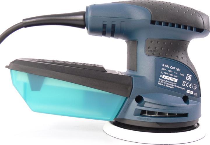 Actual product image Bosch Professional Bosch GEX 125-1 AE Random Orbit Sander 250 Watt 125 mm ( 0601387500 ) + 2x Toolbrothers TURTLE (Eccentric grinder, 250 W)