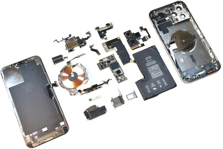 CoreParts Camera Frame And Gold Ring (iPhone 12 Pro)