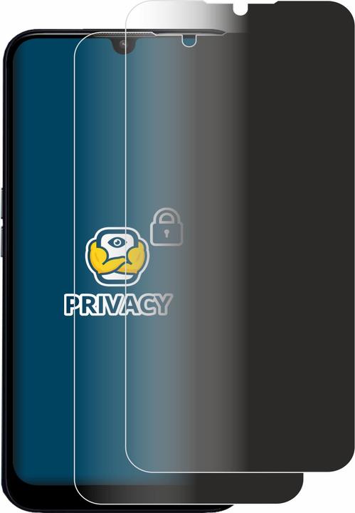 Productafbeelding BROTECT Anti-spionnetje privacyfolie Beschermfolie tegen blauw licht (2 Stuk, Doro 8200)