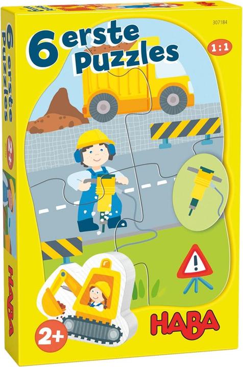 Actual product image Magni HABA 6 first building site puzzles (18 pieces)