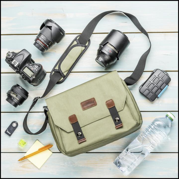 Actual product image mantona Camera bag Milano grande (Camera shoulder bag)