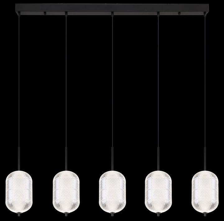 Produktbild Globo Hängeleuchte Metall Schwarz Matt, 1xled