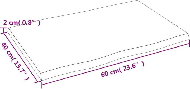 Produktbild VidaXL Aneta (180 x 40 x 6 cm)