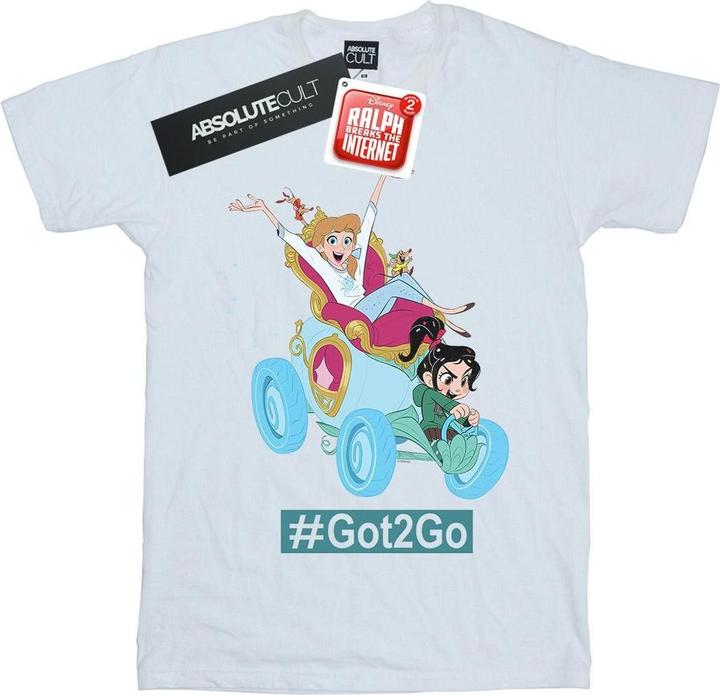 Disney Wreck It Ralph Cinderella And Vanellope TShirt (XL)
