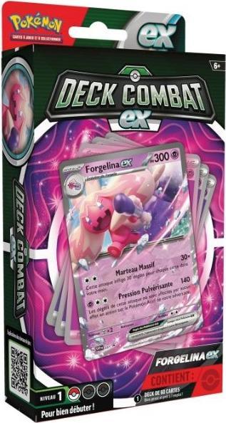 Image du produit Pokémon JCC - Deck Combat Baojian-ex ou Forgelina-ex (1x deck aléatoire) (Pont)