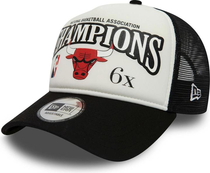 Image du produit New Era Casquette A-Frame Trucker - Champions Chicago Bulls (Taille unique)