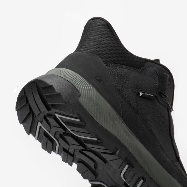 Image du produit Quechua Chaussure de randonnée imperméable homme, NH900 2 Seconds noir (44)